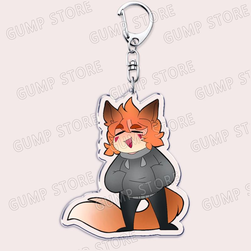 Game YKMET Boyfriend To Death Keychain for Accessories Cute Pet Strade Ren Lawrence Keyring Jewelry Friends Fans Gamers Gifts