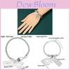 Pulsera de Aleación con Símbolo Akatsuki de Naruto Para Fans de Anime Joyería Regalo