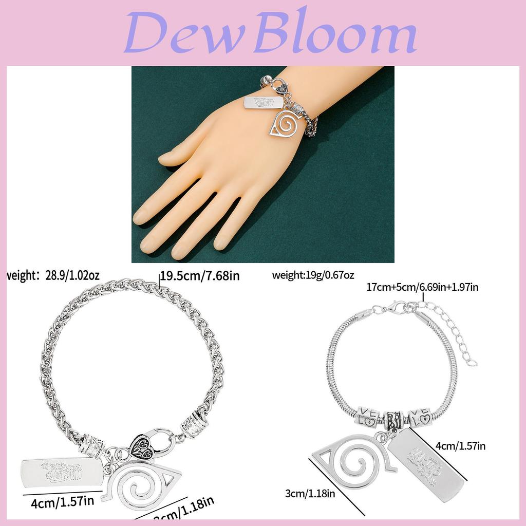 Naruto Akatsuki Symbol Legierungsarmband Für Anime-Fans Schmuck Geschenk