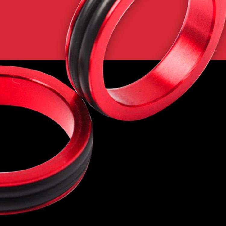 Light Weight Aluminum Alloys Line Management Rings Fishing Line Knot Puller Assist Tool Antislip Finger Rings Enduring