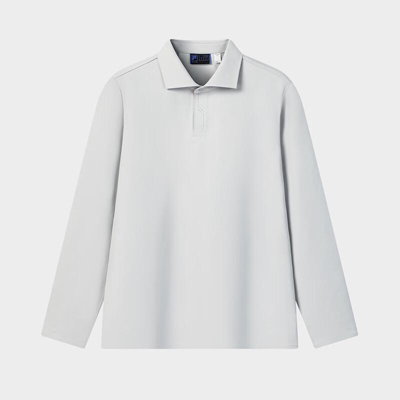 

FILA Men s Knitted Long-Sleeve Polo Shirt XL