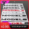 Autoaufkleber 2025 Neu Tesla Für Tesla Model Y Model S Model X Abzeichen Styling Auto Außen Dekor Emblem Aufkleber ABS Auto Heckklappe