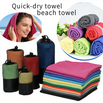Prosop Nou din Microfibră Sport Uscare Rapidă Super Absorbent Prosop de Camping Super Moale și Ușor Prosop de Gimnastică Înot Yoga Plajă