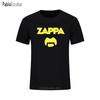 Summer New Fashion Eccentric Rock Icon Frank Zappa Funny Print Tshirts Unisex Casual Short Sleeve Cotton T Shirts