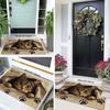 Adorable Cat Print Rug for Living Room, Bedroom, Entryway & Front Door Non-Slip, Stain-Resistant Carpet for Home Decor