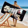 Dead Redemption II: Wild West Adventure beach towel Beach towel for vacation photos beach Absorbent bath towel seaside Outdoor pool towel