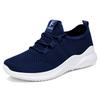 Women's Fashionable Lace-up Casual Running Shoes with Breathable Mesh and Soft Sole