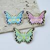 Cute Cartoon Flower & Butterfly Brooch for Clothing and Backpacks - Versatile Alloy Badge Accessory for Girls