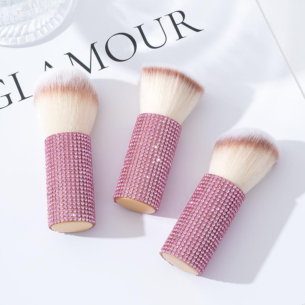 New Diamond Blush Brush Soft Hair Mushroom Head Makeup Brush Highlight Setting Powder Then Carry Loose Powder Foundation Brush
