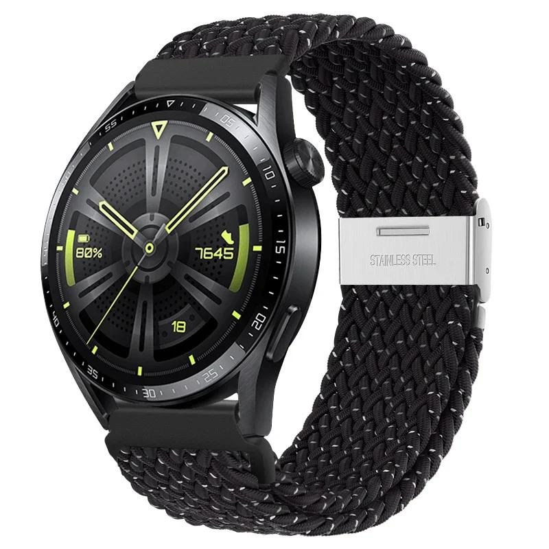 20mm Sport Nylon Strap For Samsung Galaxy Watch 5/6/pro/4/4 Classic/3 46mm/42mm/40mm/44mm Bracelet Active2 Gear S3  22mm Strap