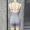 2025 Summer Stylish Color Block Lace Jumpsuit - European & American Fashion for Women