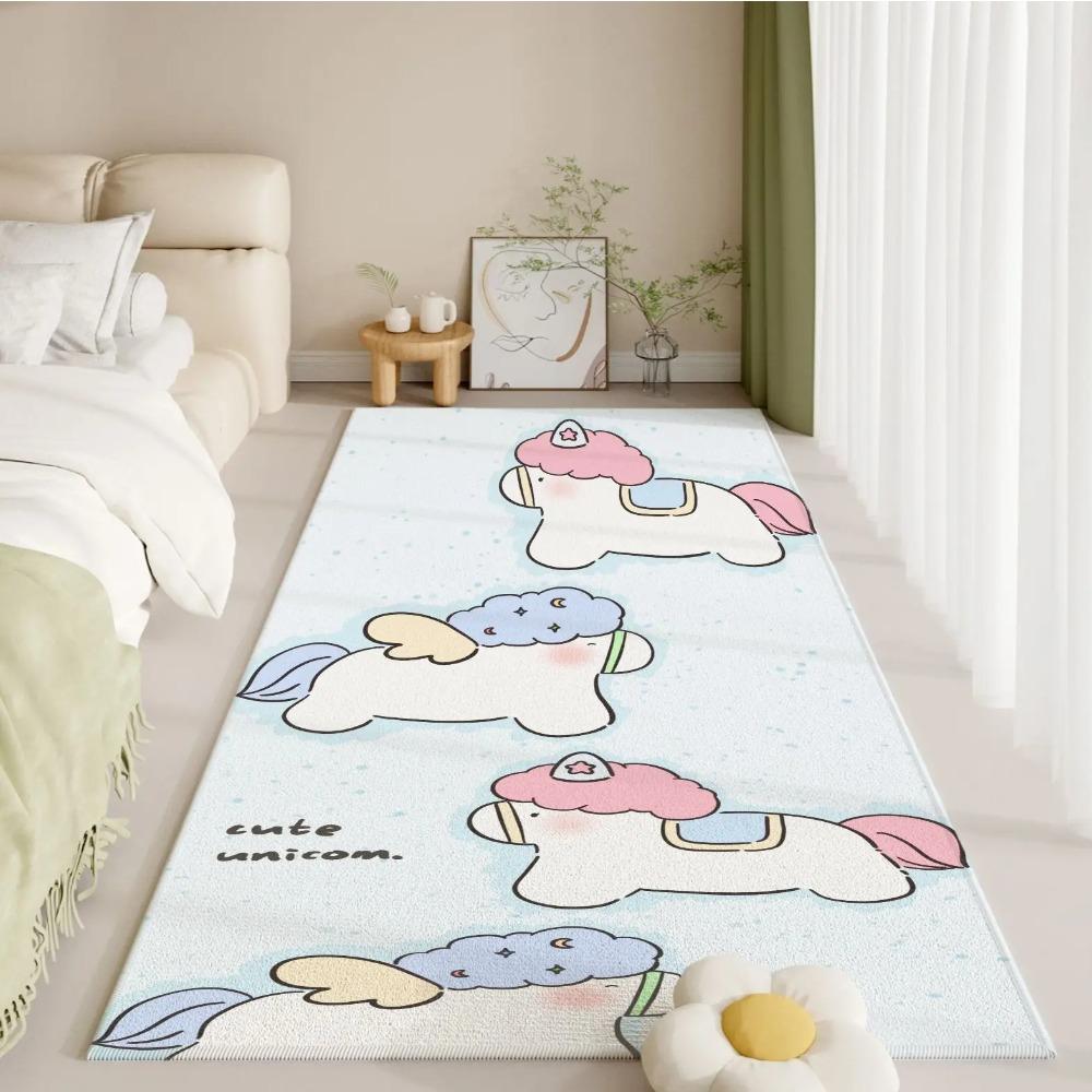 Aesthetic Hallway Mat - Heavy Duty Flannel Non-Shed Carpet for High Traffic Areas Decor - Home Decor