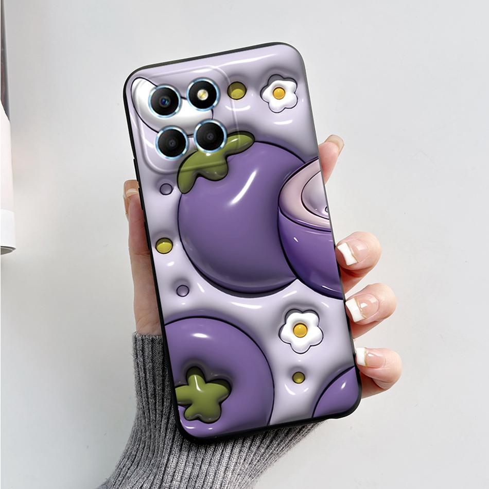 For Honor X6 5G Case VNE-LX1 VNE-LX2 VNE-LX3 Phone Cover Popular Astronaut Soft Funda For Honor X8 TFY-LX1 HonorX8 Bumper Coque