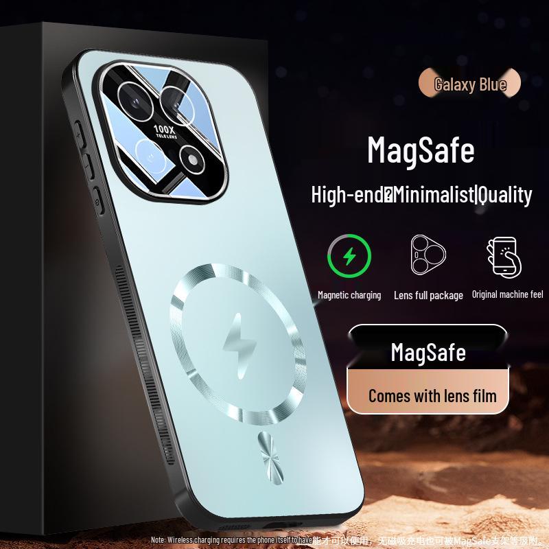 iQOO 15 Lightning Series Magnetic Phone Case with Charging Lens Film, Full Coverage Protection In New Style