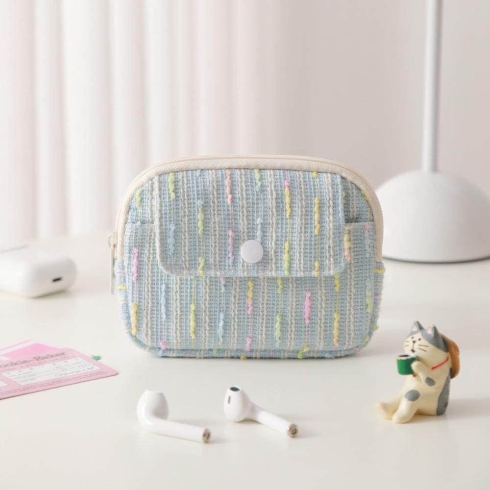 Portable Storage Bag Chic Lipstick Make Up Bag Mini Cosmetic Bag Elegant Cosmetic Coin Purse For Coin Storage Lipstick Organizer