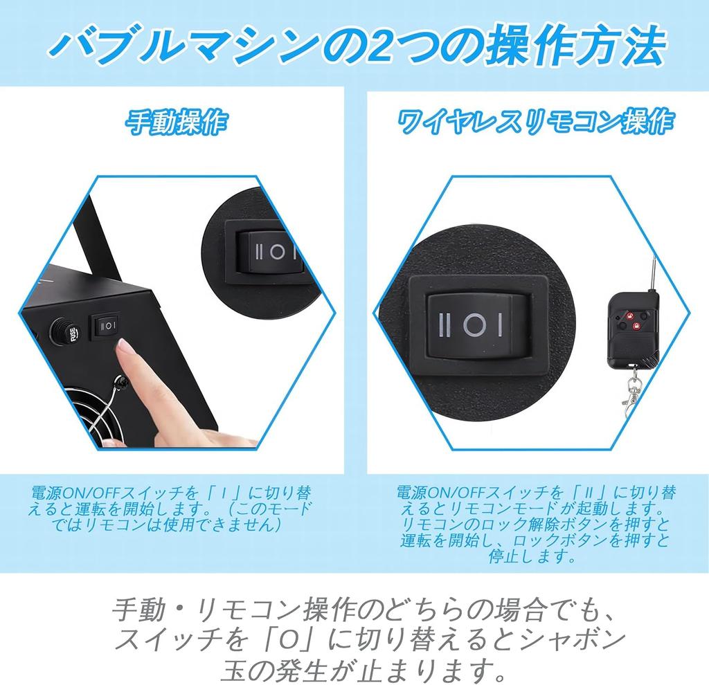 Electric Bubble with Remote Control Sold Adjustable Manual Perfect for Stage Store and Black Machine, 25W, (Batteries Separately), Indoor/Outdoor Use,