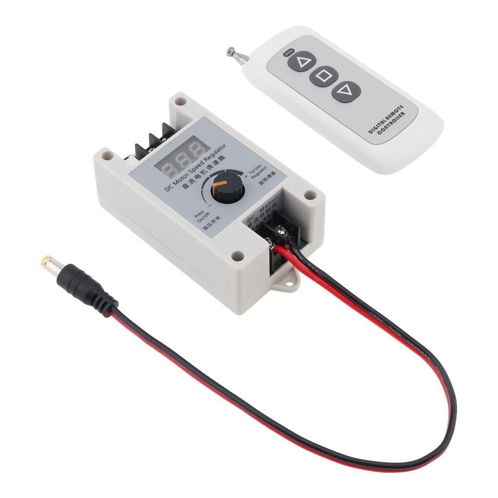DC Motor Drehzahlregler 6V-28V PWM LED-Anzeige Fernbedienung für Massagebett Stuhl Ausrüstung