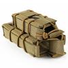 Molle Tactical Magazine Pouch Double Decker Single Airsoft Tactical AR M4 AR15 Rifle Pistol 9mm Mag Carrier Pouches Accessories