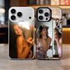 K-Kendall J-Jenner The Supermodel Colorful Silver Back Phone Case For IPhone 17 16 15 14 13 12 11 Plus Pro Max Plus