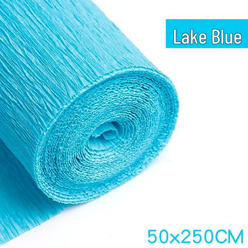 Thick Green Crepe Paper for DIY Handmade Floral Art and Rose Crafting