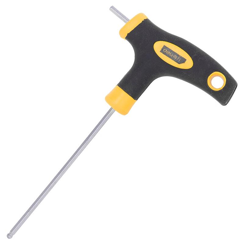 Deli T-Handle Ball End Hex Wrench 2.5mm