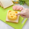 Sandwich Mold Equipment Accessories Professional Bread Shape Molds Cartoon Bear Manual Toast DIY Mould Kitchen Gadget