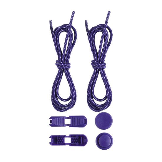 1 Set No Tie Shoelaces Elastic Heavy Duty Lock Adjustable Multi-colored Kids Adults