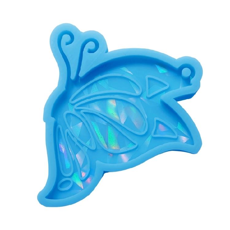 Schmuck Gießform, Silikon Anhänger Harzform Holografischer Schlüsselanhänger Harzform