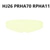 Rpha70 Visier für HJC Rpha70 Rpha70 Carbon Rpha11 Rpha11 Carbon HJ26 Motorradhelm Gesichtsschutz Ersatz Langlebige Linse