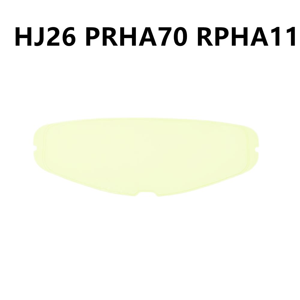 Rpha70 Visier für HJC Rpha70 Rpha70 Carbon Rpha11 Rpha11 Carbon HJ26 Motorradhelm Gesichtsschutz Ersatz Langlebige Linse