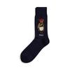 Men S Cotton Blend trouSer SockS Polo Bear mapohoS0342113241