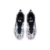 New LiNing Power Cushioning Anti Slip And Wear Resistant Mid Top Performance Basketball Shoes White Black Multicolor ABPR067-4