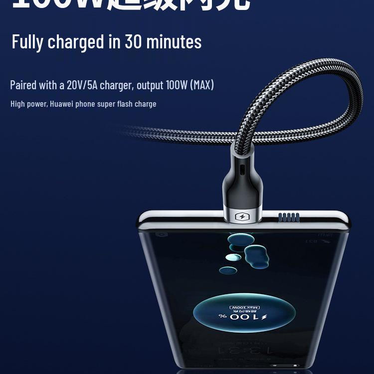 Universal Fast Charging 3-in-1 Multi-Head Cable for Car and Phone
