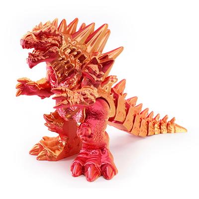 Dragon Movable Joint Decoration Toy Can Stand Big-Mouth Dinosaur Model Tyrannosaurus Rex Fossil Dragon 3D Printing