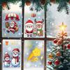 Window Clings Stickers For Glass Indoor Glass Window Holiday Clings Snowflakes Christmas Window Decorations Stickers For Home