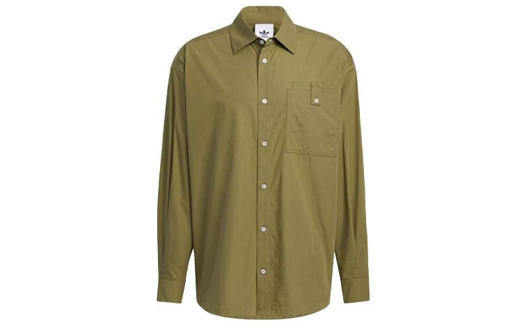 Adidas Originals Shirt Men s Olive HU1232 L