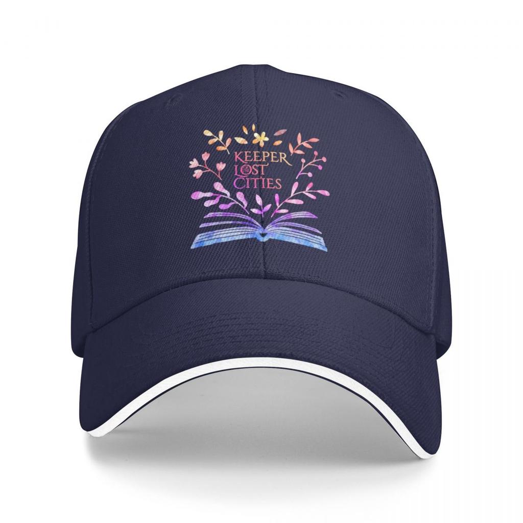 Keeper of the Lost Cities Watercolor Bookish Design Baseball Cap Golf Hat hiking hat Hats Women Unisexs