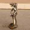 2025  Style Brass Medusa Ornaments Ancient Greek Snake Statue Crafts Home And Office Desktop Ornaments Decoration