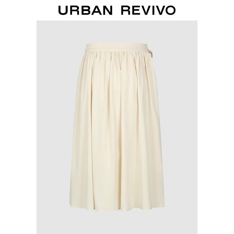 UR Women's Casual A-Line Tie-Waist Skirt