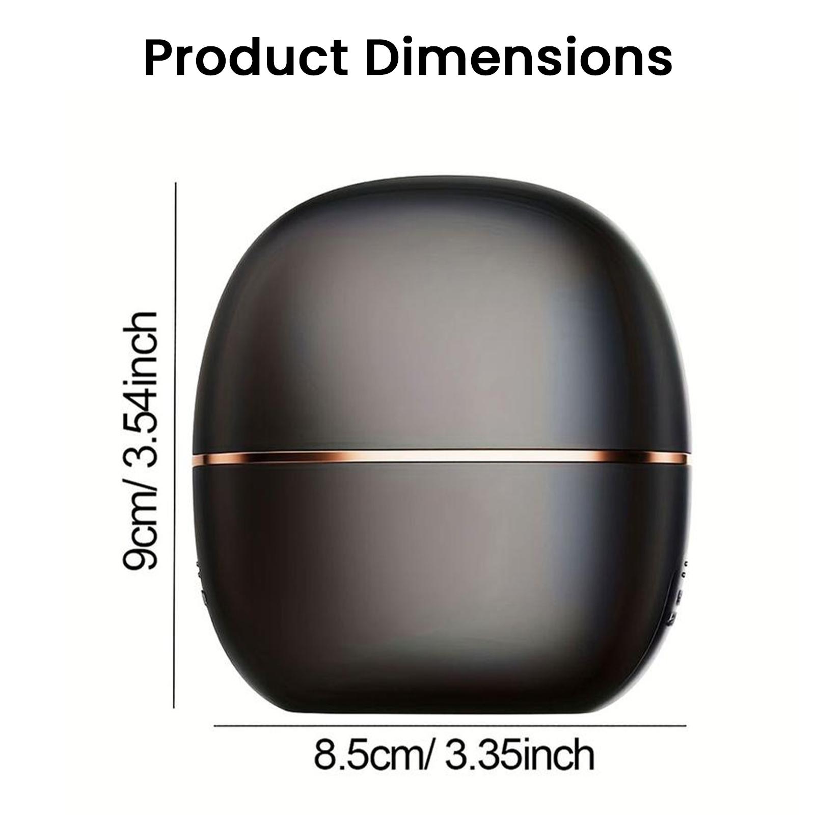 

Lightweight Hairdressing Tool Anti-Scald Wireless Hair Styling Combs USB Rechargeable for Frizz Control and Quick Styling