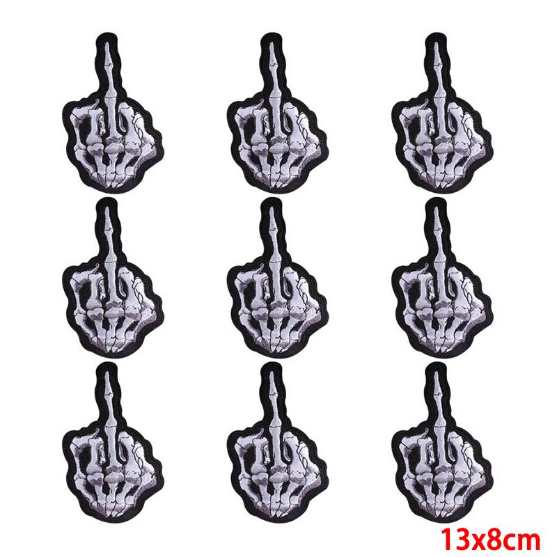 10 teile/los Großhandel Stickerei Patch Eisen Auf Patches Für Kleidung Patches Auf Kleidung Jacken Dekor Applikation Nähen Liefert