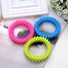 Tpr Rubber Thorn Ring Circle Bite-resistant Tooth Cleaning Molar Toys For Cats Dogs (random Colors)