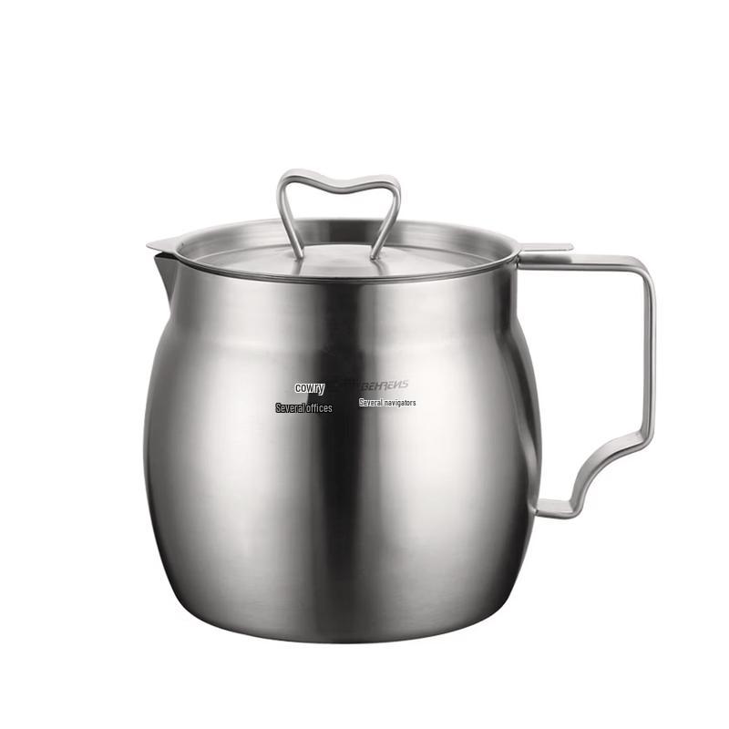 Bailuns 304 Stainless Steel 1.6L Oil Filter Pot