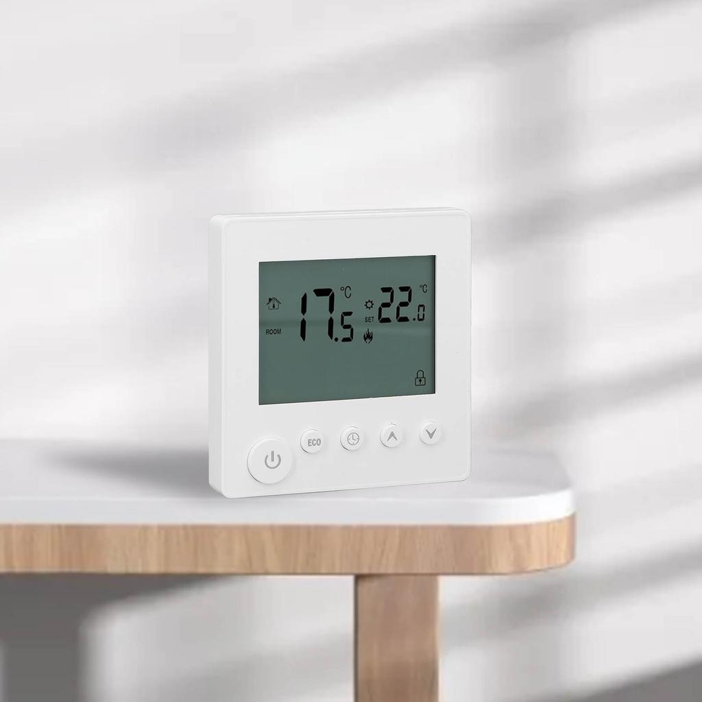 Smart Thermostat 4500W Button Control Water Heating Thermostat for   Market Hotel AC90V to 240V