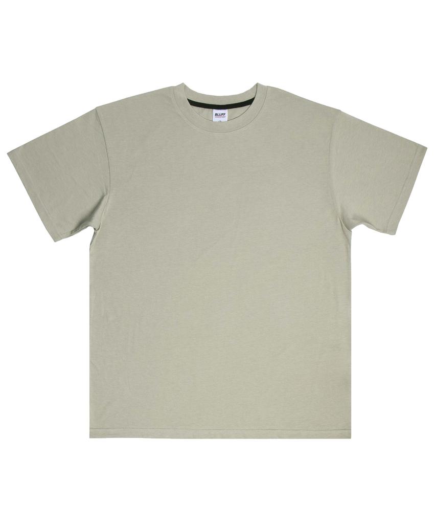 BLUFF Relaxed Fit Cotton Modal T-Shirt [Light Sage]