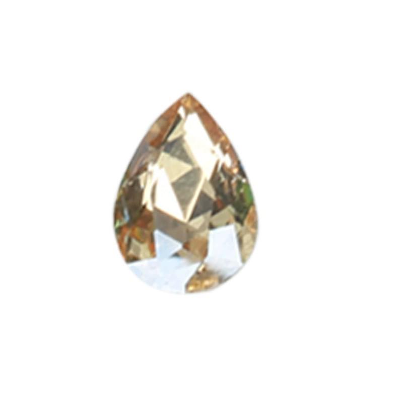 Tropfenförmige Unregelmäßige Kristallglas Strasssteine für DIY Handyhüllen, Handgefertigte Basteleien