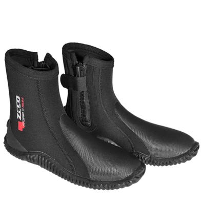 ZCCO 5mm Neoprene Diving Boots with Rubber Soles for Water and Water and Black Non-Slip Scuba, Snorkeling, Sports, Fishing, Beach, Play, Warm,