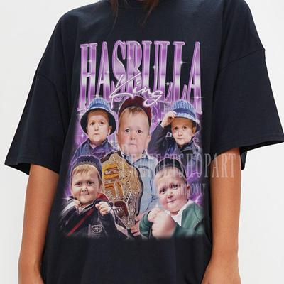 Maglietta Retrò King Hasbulla, Maglietta Omaggio a King Hasbulla, Maglietta Hasbulla, Maglietta Divertente King Hasbulla, Maglietta Unisex, T-shirt Meme King Hasbulla