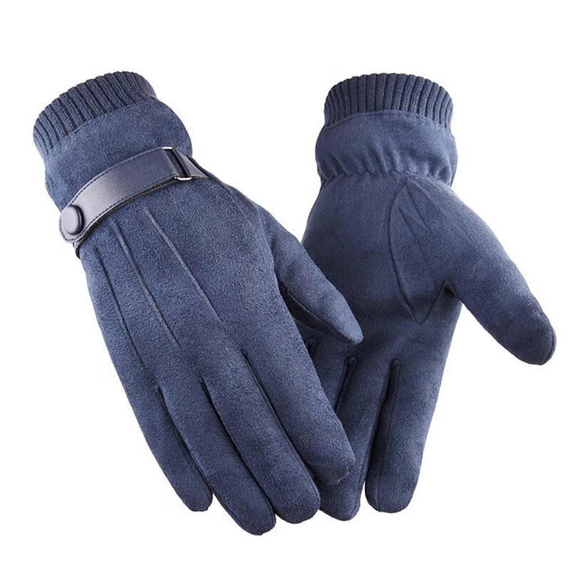 Мужские зимние перчатки Sanji Outdoor TP3391 с замшевым покрытием, для сенсорных экранов