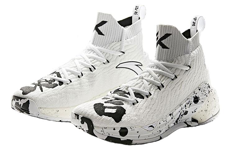 Men's Sneakers Anta KT4 Comfortable Cushioning Slip Resistant Abrasion Resistant High top Basketball Shoes